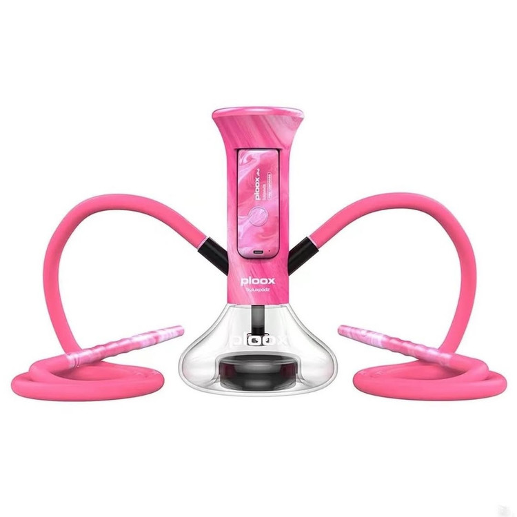 قلیان پرتابلی قابل شارژ پولوکس رنگ صورتی