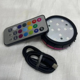 قلیان پرتابلی قابل شارژ پلوکس رنگ آبی روشن