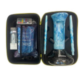 قلیان پرتابلی قابل شارژ پلوکس رنگ آبی روشن