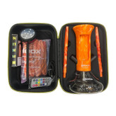 قلیان پرتابلی قابل شارژ پلوکس رنگ نارنجی