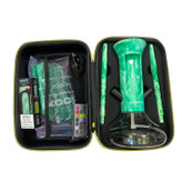 قلیان پرتابلی قابل شارژ پلوکس رنگ سبز