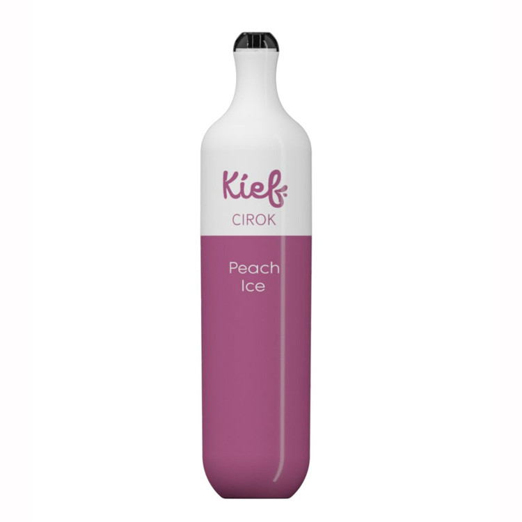 پاد 3500 پاف یک بار مصرف هلو یخ برند کیف/Peach ice KIEF